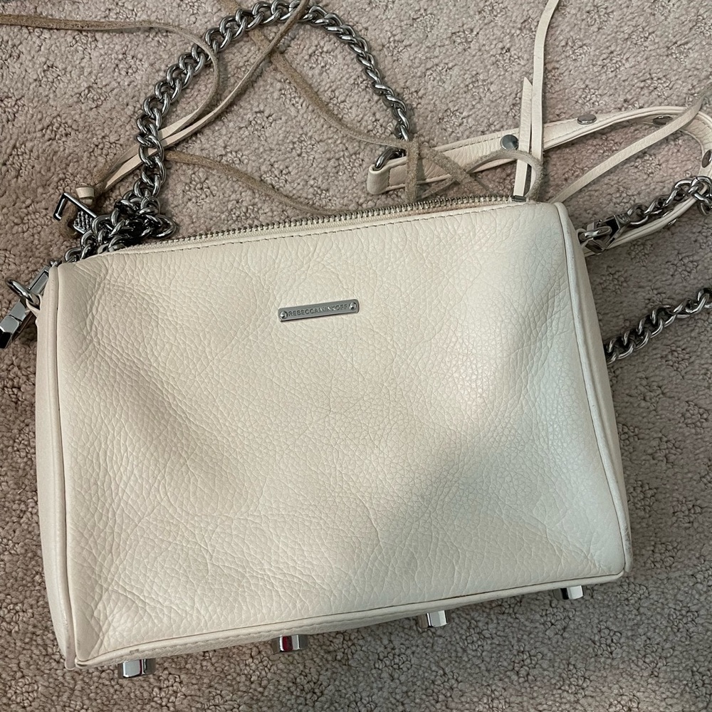 White Rebecca minkoff purse